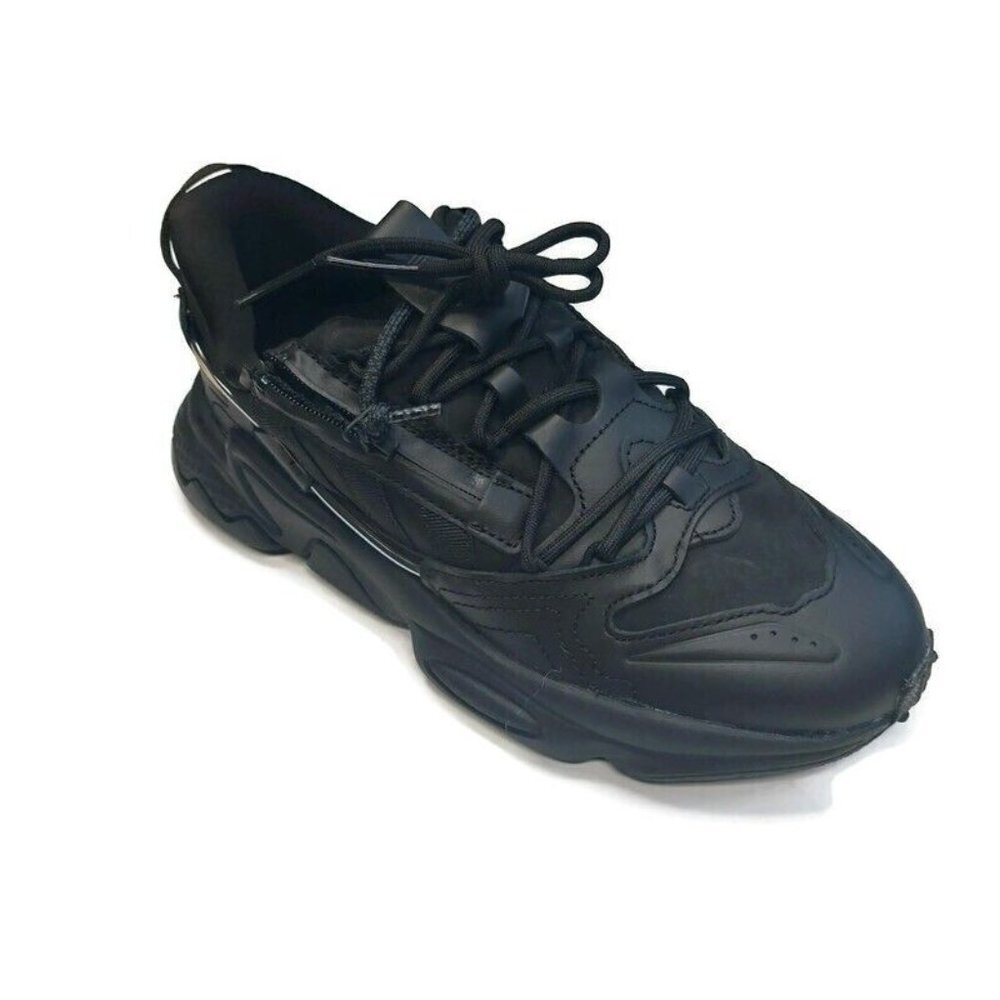 Adidas Mens Size 5 Originals Ozweego Zip Athletic Shoes Sneakers GZ2645 Black
